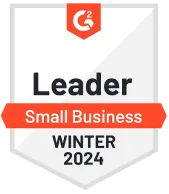 G2.com Leader Small Business Winter 2024